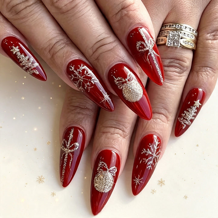 Festive Themed Decorative Nail Set Kalsten