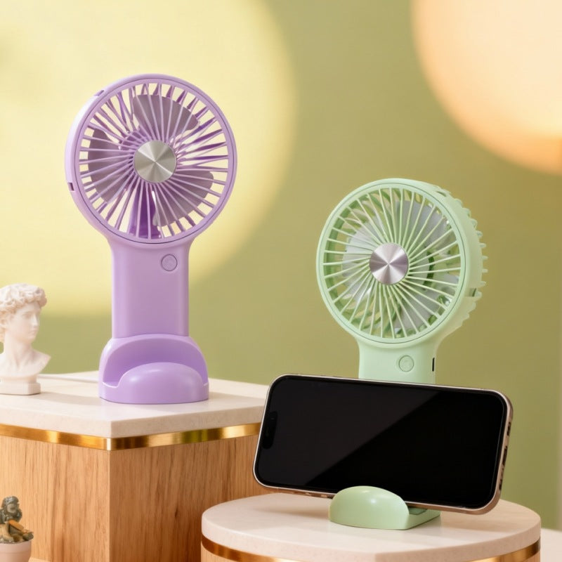 Portable hand fan with ergonomic design and USB charging function Kalsten