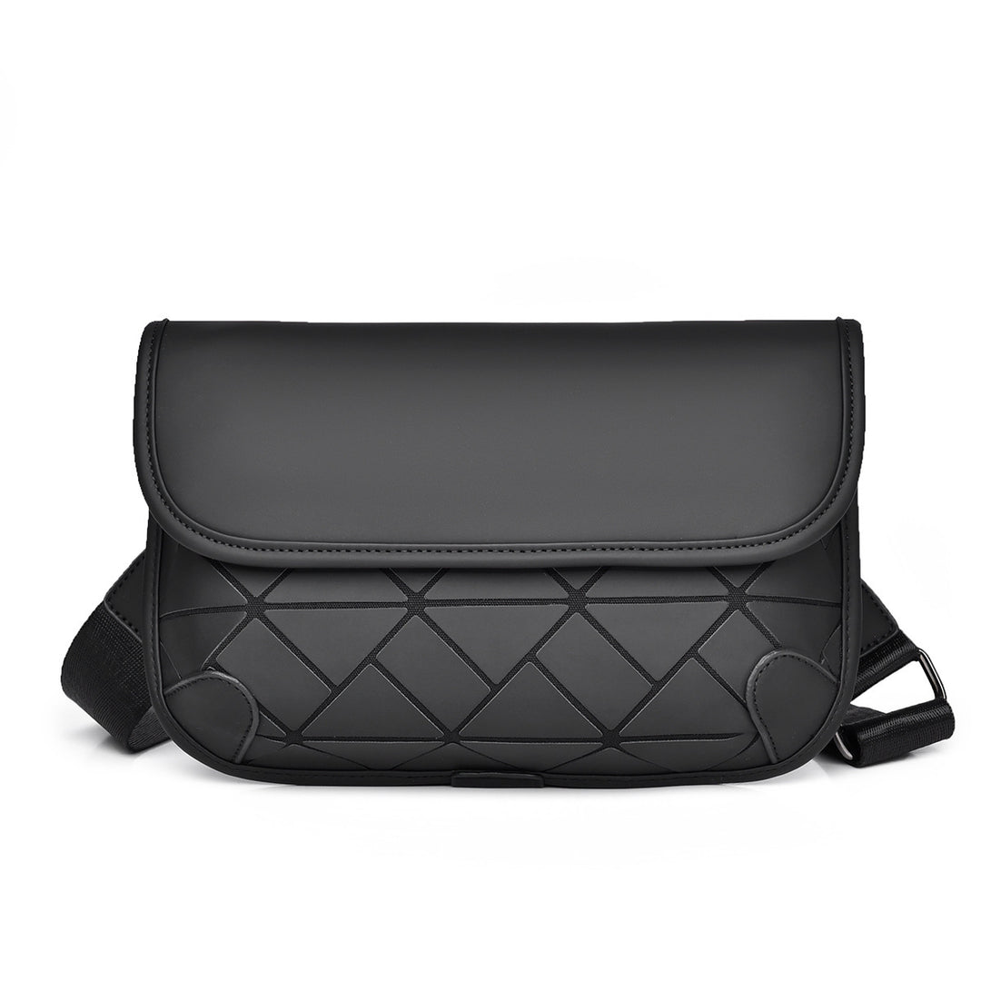 Stylish crossbody bag with geometric design Kalsten
