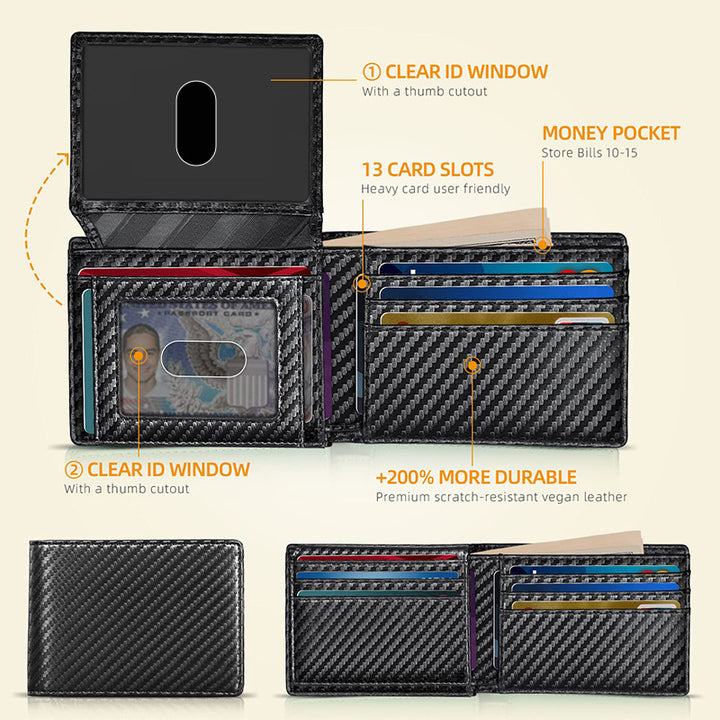 Carbon Fiber Wallet Kalsten