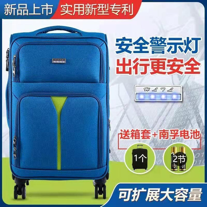Hard-Shell Trolley With Integrated Security System And Expandable Storage Kalsten
