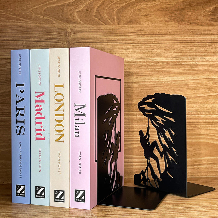 Adventure Climbing-Themed Bookends