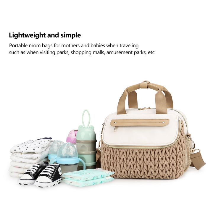 Modular handbag with braided design Kalsten