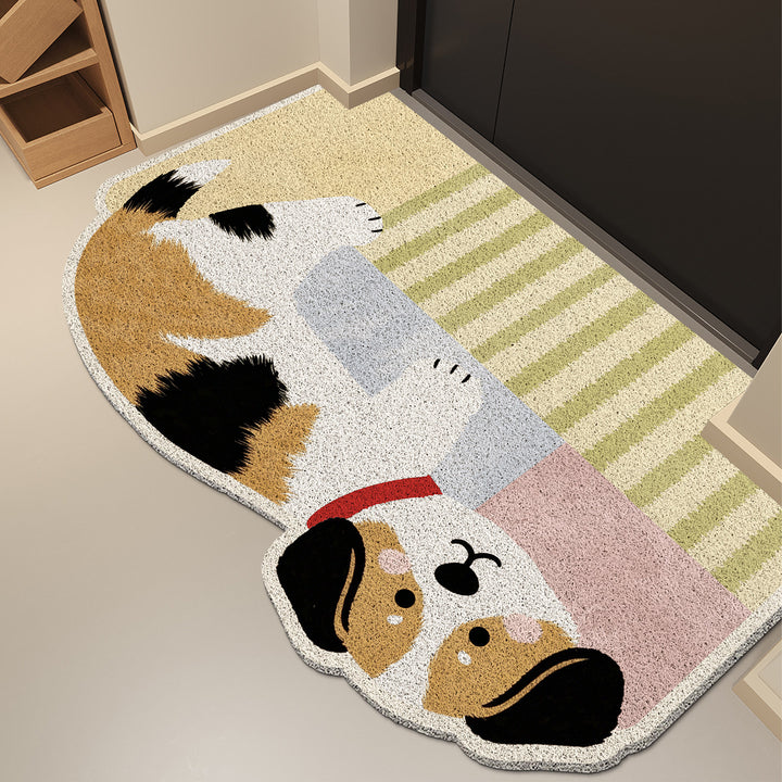 Cat-Themed Decorative Area Mat Kalsten