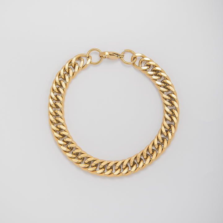 Heavyweight Curb Link Chain Bracelet Kalsten
