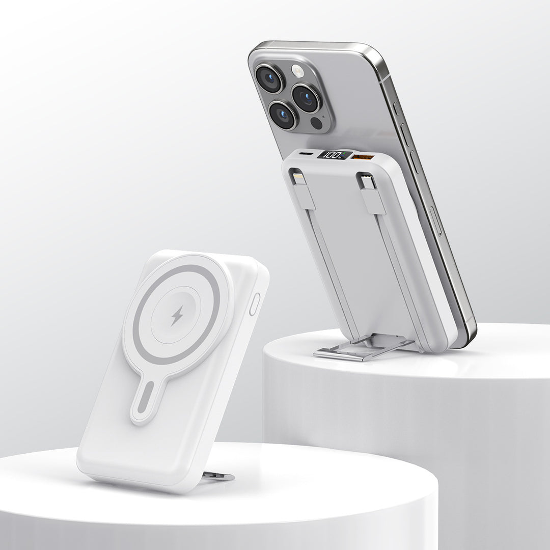 Portable Magnetic Power Bank with Stand Kalsten
