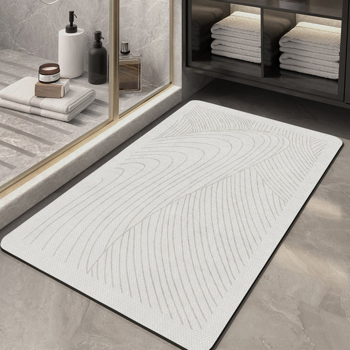 Abstract Geometric Design Bath Mat Kalsten