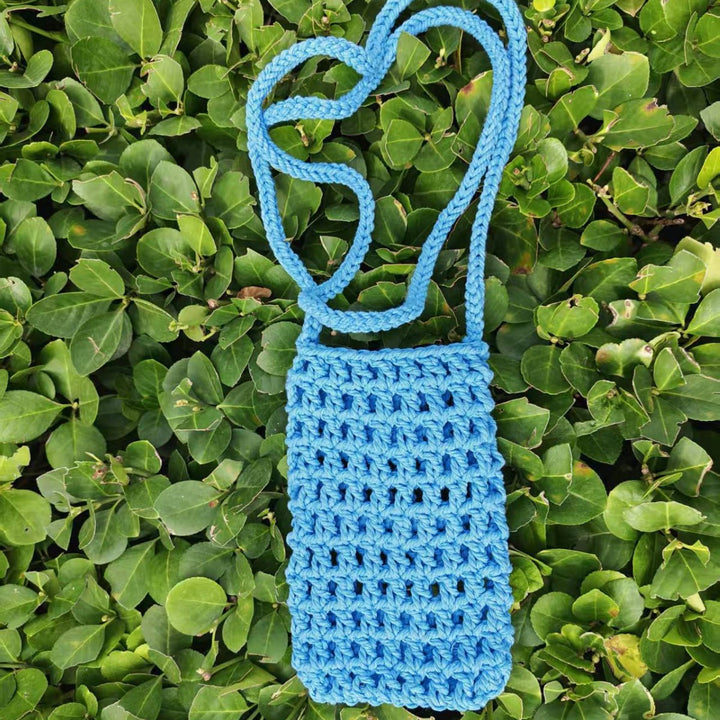 Hand-knotted shoulder bag Kalsten