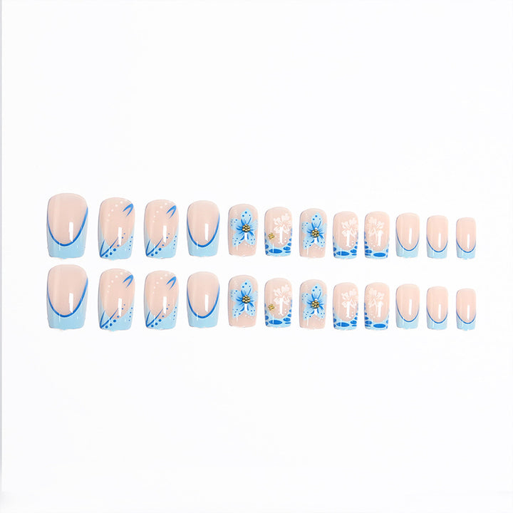 Exquisite Art Nails with Creative Flower Designs Kalsten