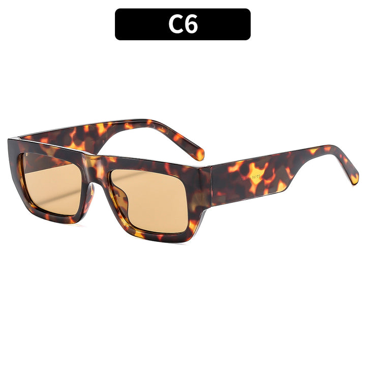 Bold Square Frame Sunglasses