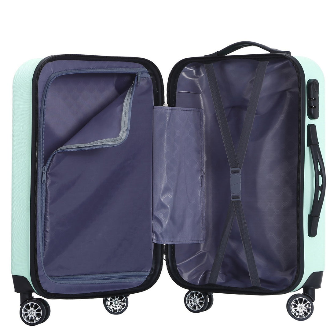 Unisex Quilted Hard Shell Carry-On Suitcase Kalsten