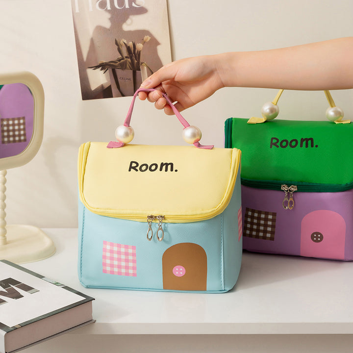 Cute House-Shaped Storage Bag Kalsten