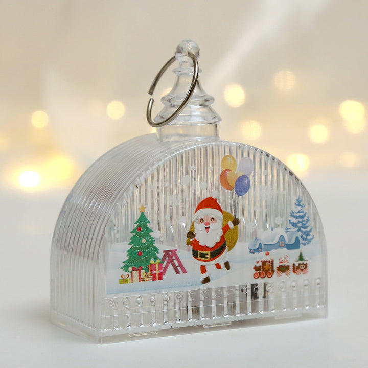 Scent dispenser with winter motif