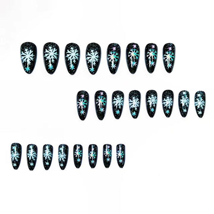 Creative Snowflake Nail Art Kalsten