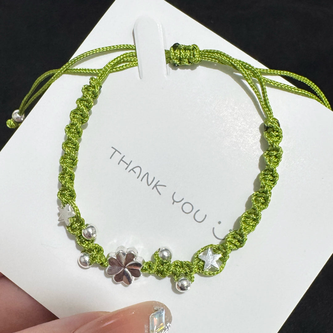 Adjustable Knotted Charm Bracelet Kalsten