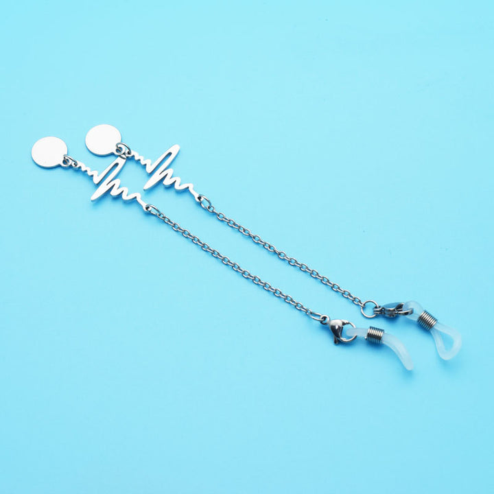 Stylish Heartbeat Design Dangle Earrings Kalsten