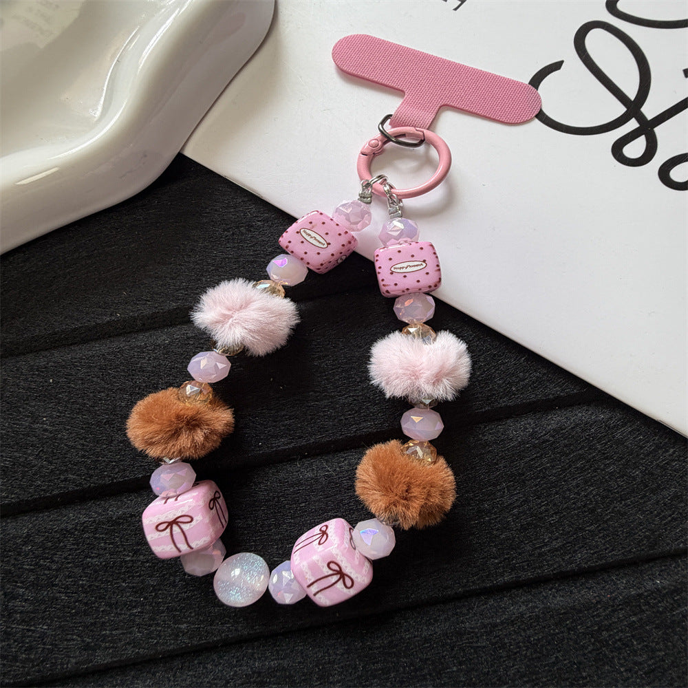 Decorative Beaded Keychain Kalsten 1790134469