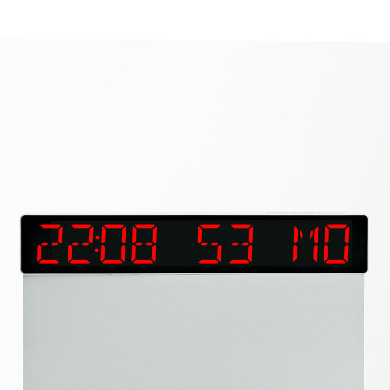 Digital wall clock with large LED display Kalsten