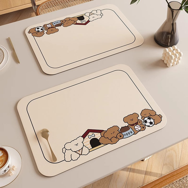 Textured Dining Placemats Kalsten