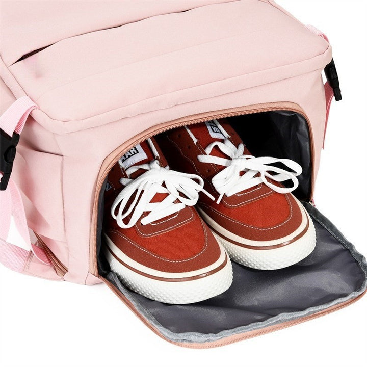 Everyday backpack with ergonomic carrying system and practical compartments Kalsten