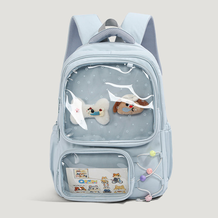 Playful Illustrated Dog-Themed Backpack Kalsten