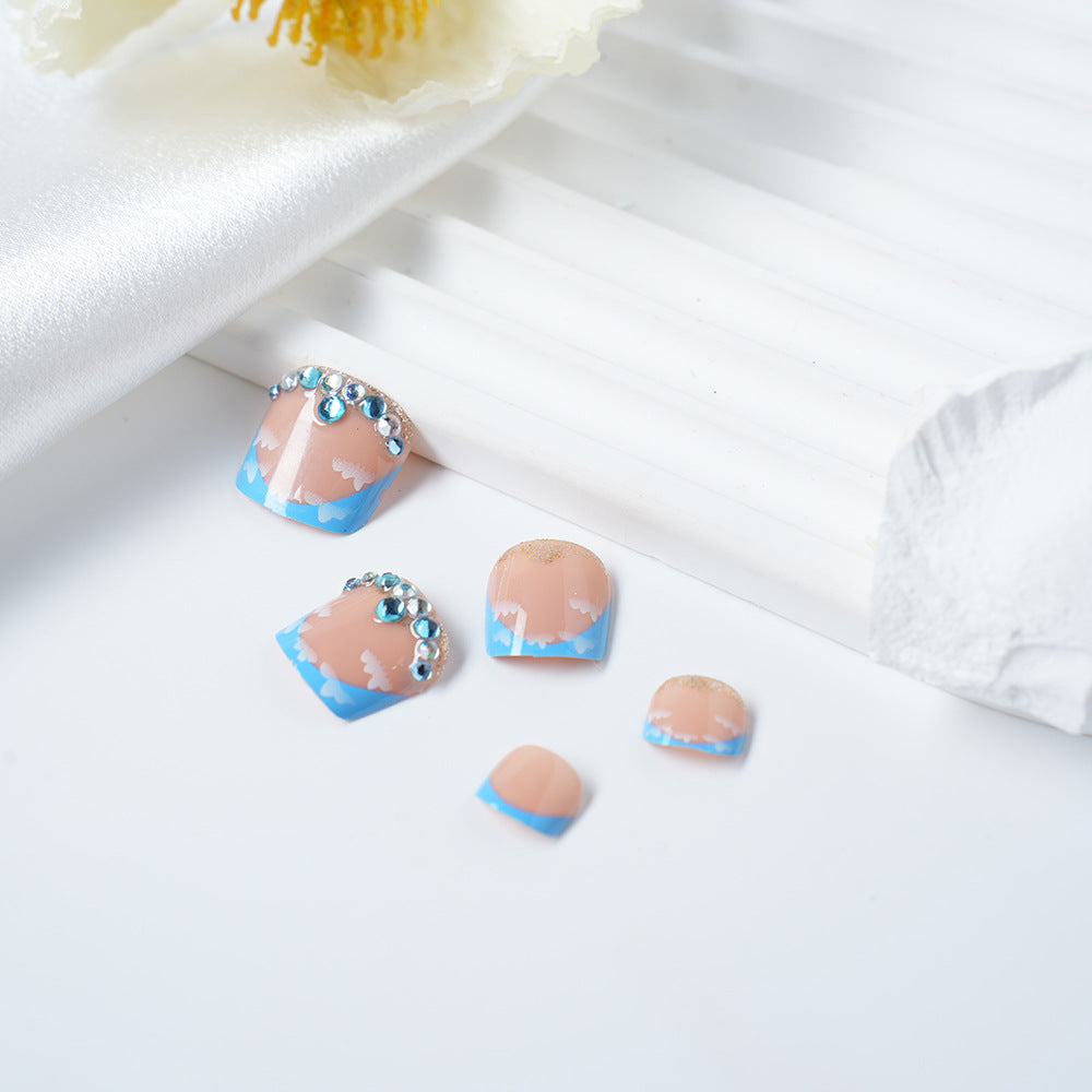 Artistic Gel Press-On Nail Set Kalsten