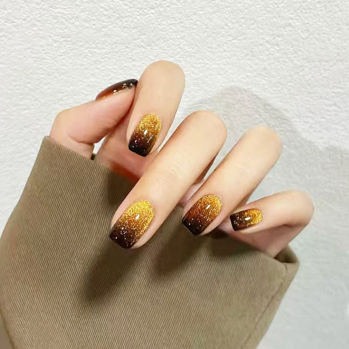 Elegant French Tip Press-On Nail Set Kalsten