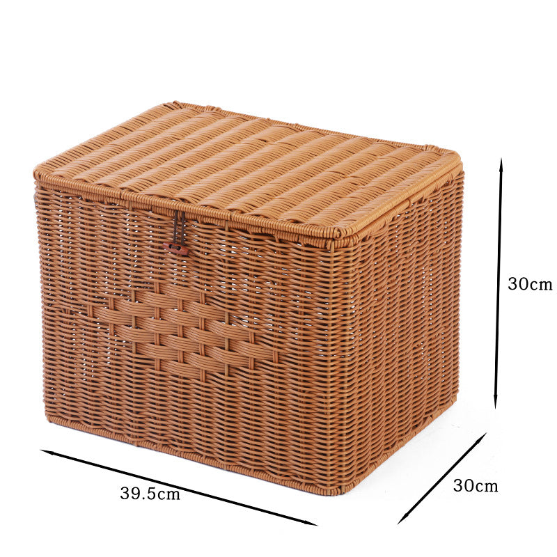 Rectangular Woven Storage Box Kalsten