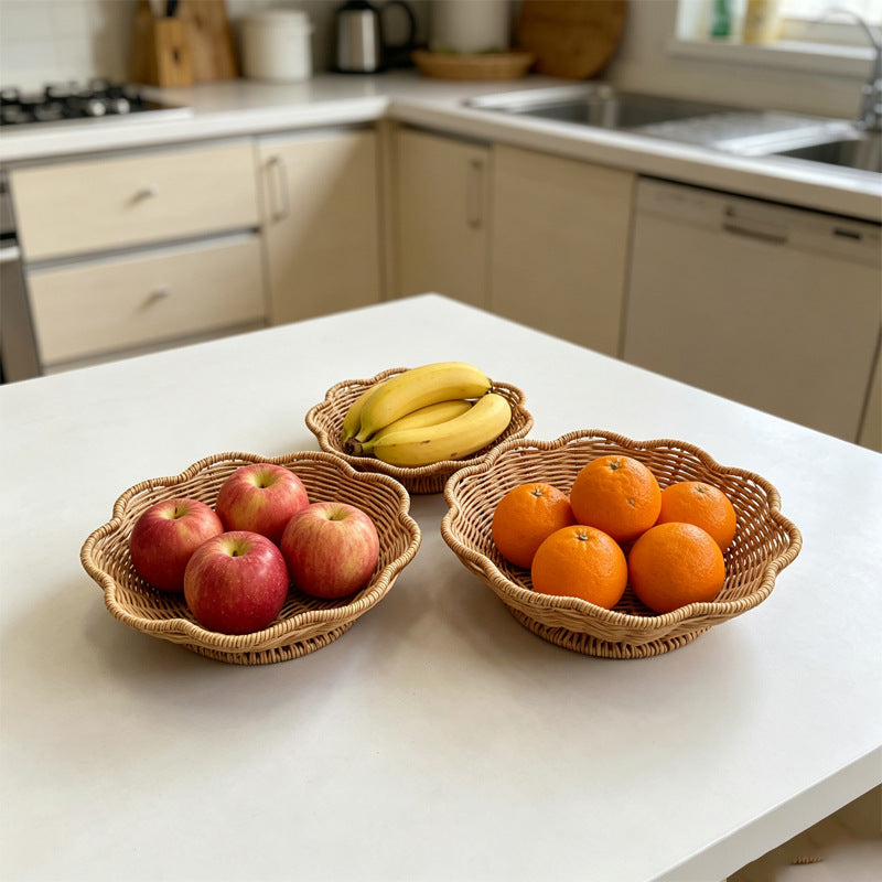 Decorative Woven Serving Bowl Kalsten