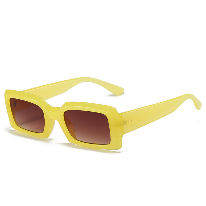 Oversized Geometric Sunglasses with Gradient Lenses Kalsten