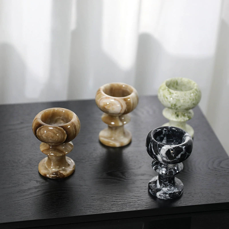 Decorative Marble Candle Holder