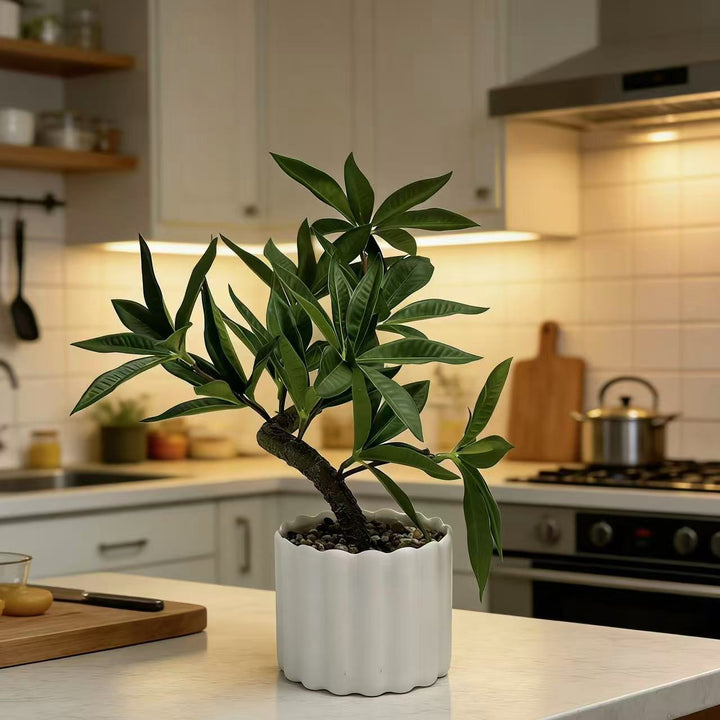 Decorative Potted Fern Plant for Home Decor Display