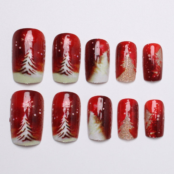 Creative Christmas Art Nails Set Kalsten