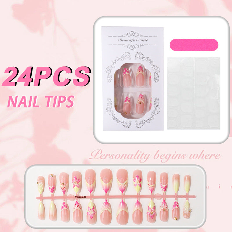 Premium Decorative Gel Nail Tips Kalsten