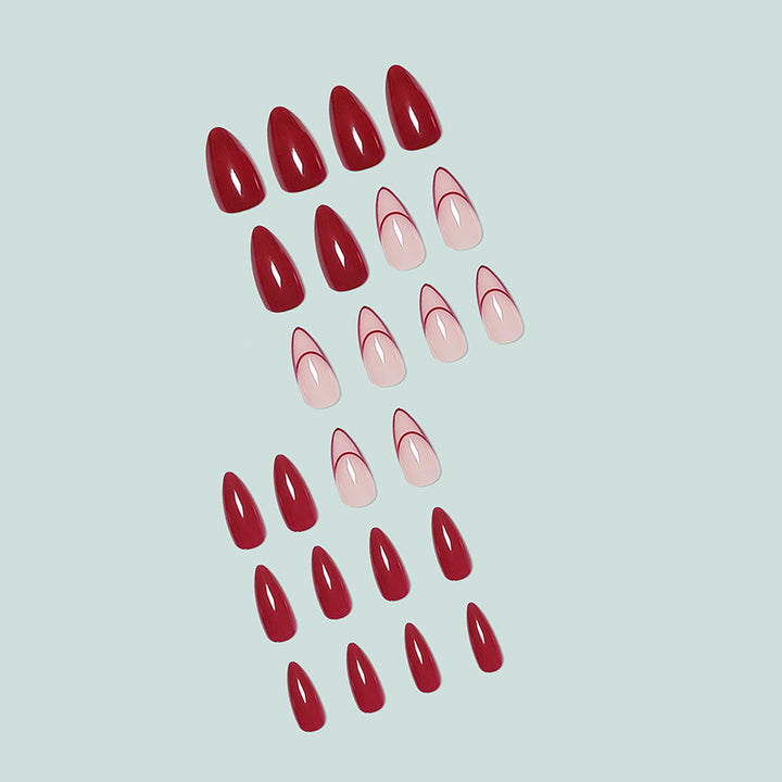 Elegant and eye-catching stiletto nails Kalsten
