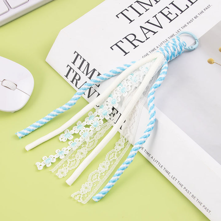 Decorative Lace and Braided Keychain Kalsten