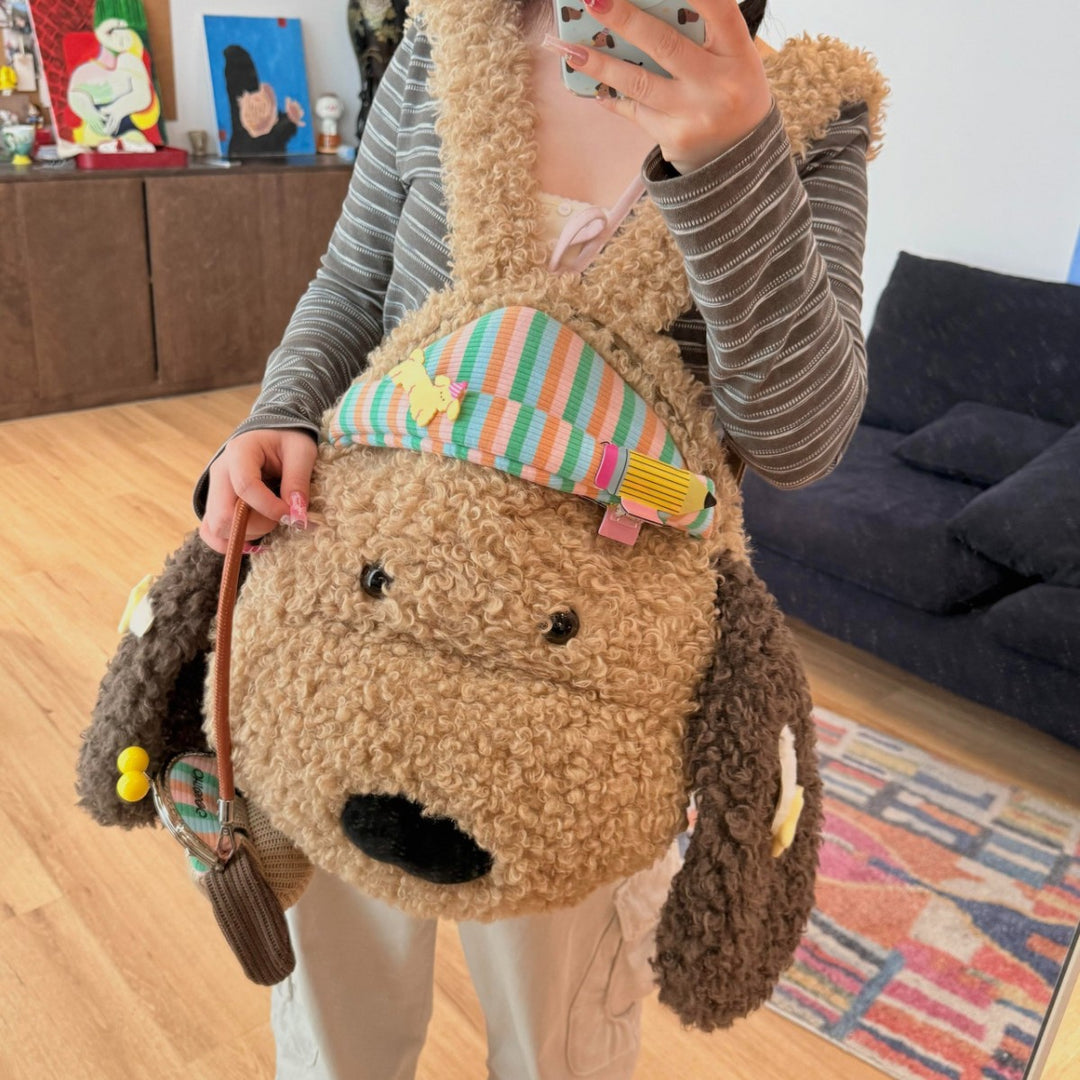Backpack in playful animal design with ergonomic shoulder straps Kalsten