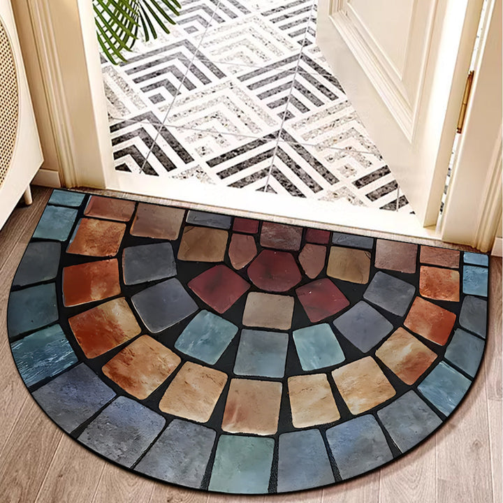 Dragonfly-Themed Decorative Bath Mat