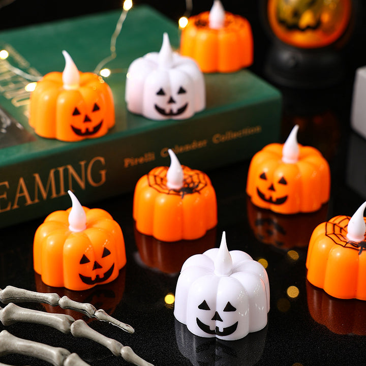 Creative tealight decoration in pumpkin design Kalsten
