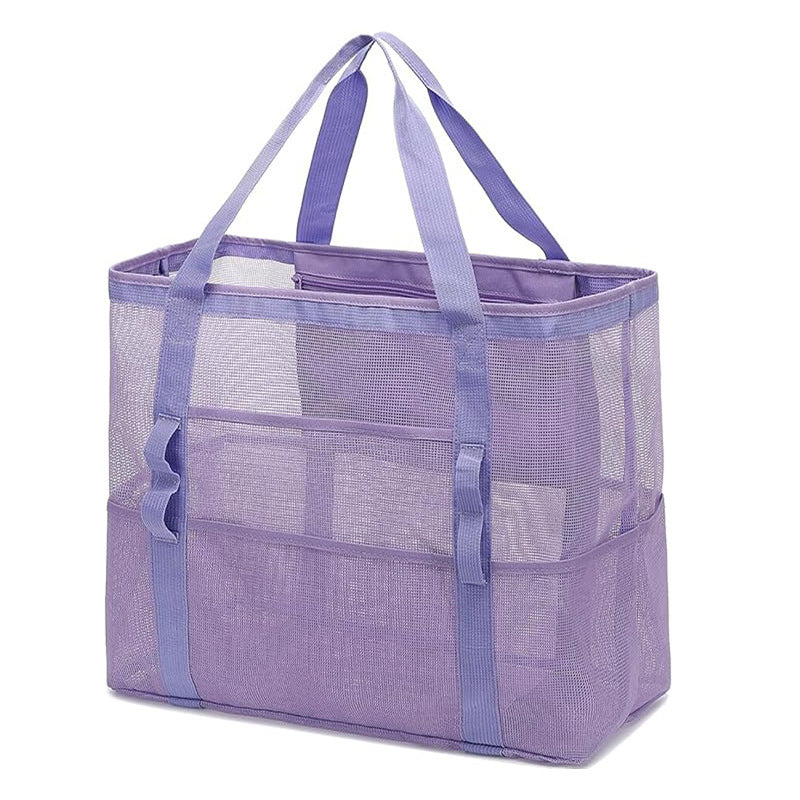 Practical Beach Tote Bag Made of Breathable Mesh Material Kalsten