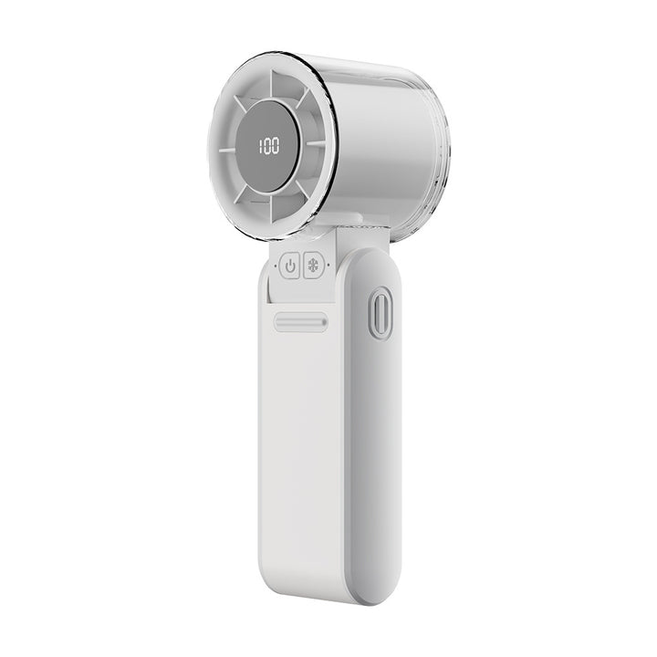 Women's Portable Mini Fan with USB Charging Function and LED Display Kalsten