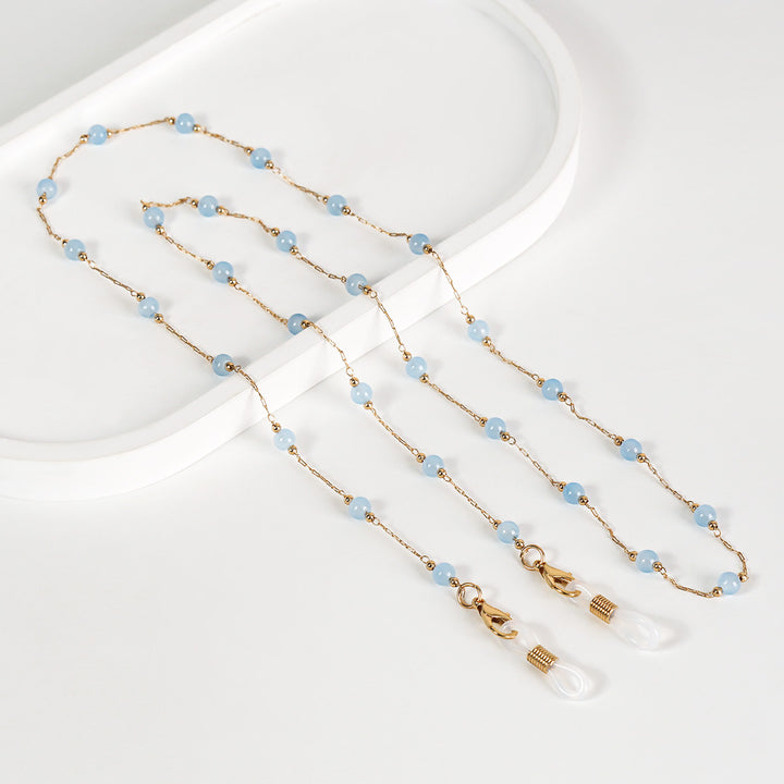 Elegant Beaded Glasses Chain Kalsten