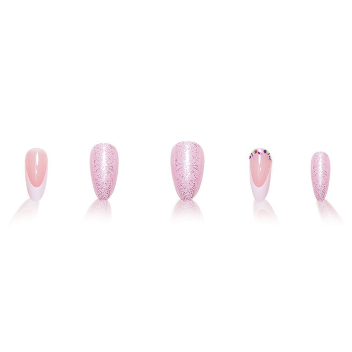 Elegant Floral Press-On Nail Art Extensions Kalsten