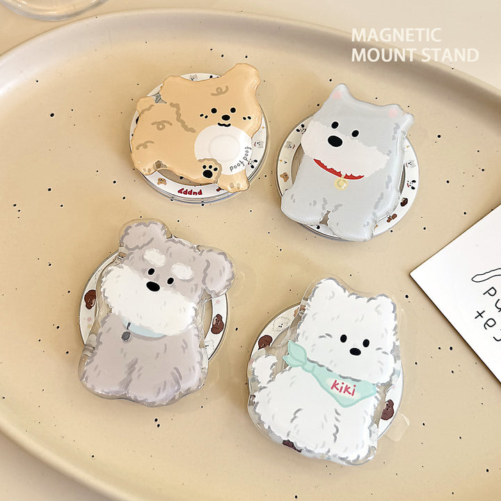 Magnetic smartphone holder in cute dog design Kalsten