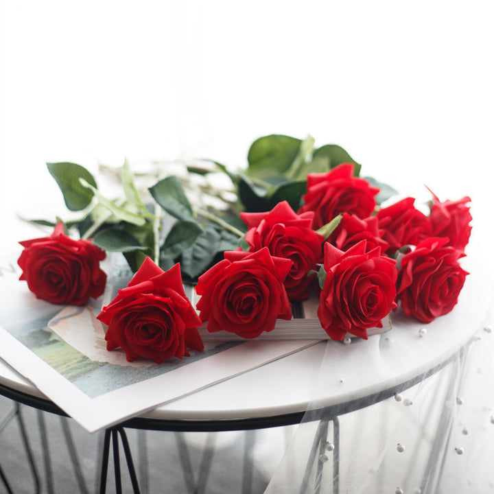 Lifesize Faux Rose Bouquet