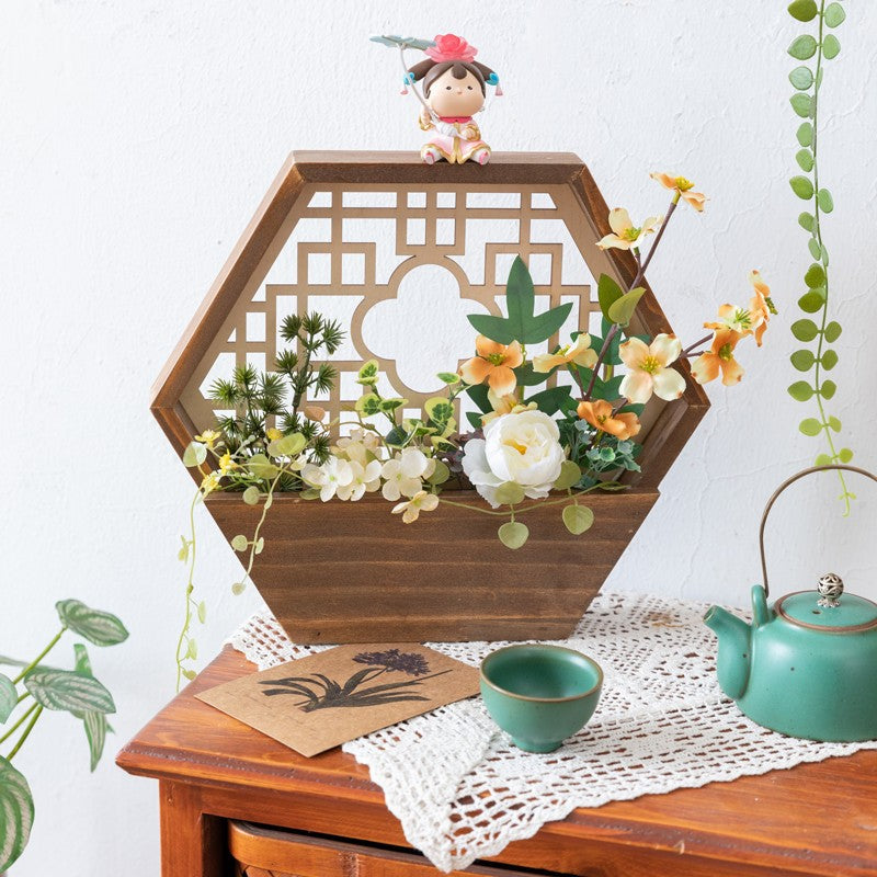 Wall decoration with glass holder Kalsten