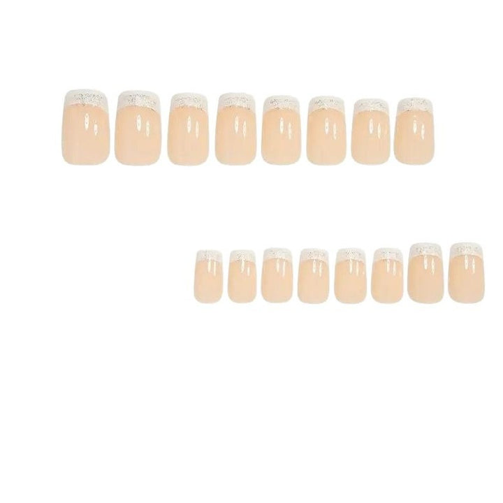 Classic French Tip Nail Art Kalsten