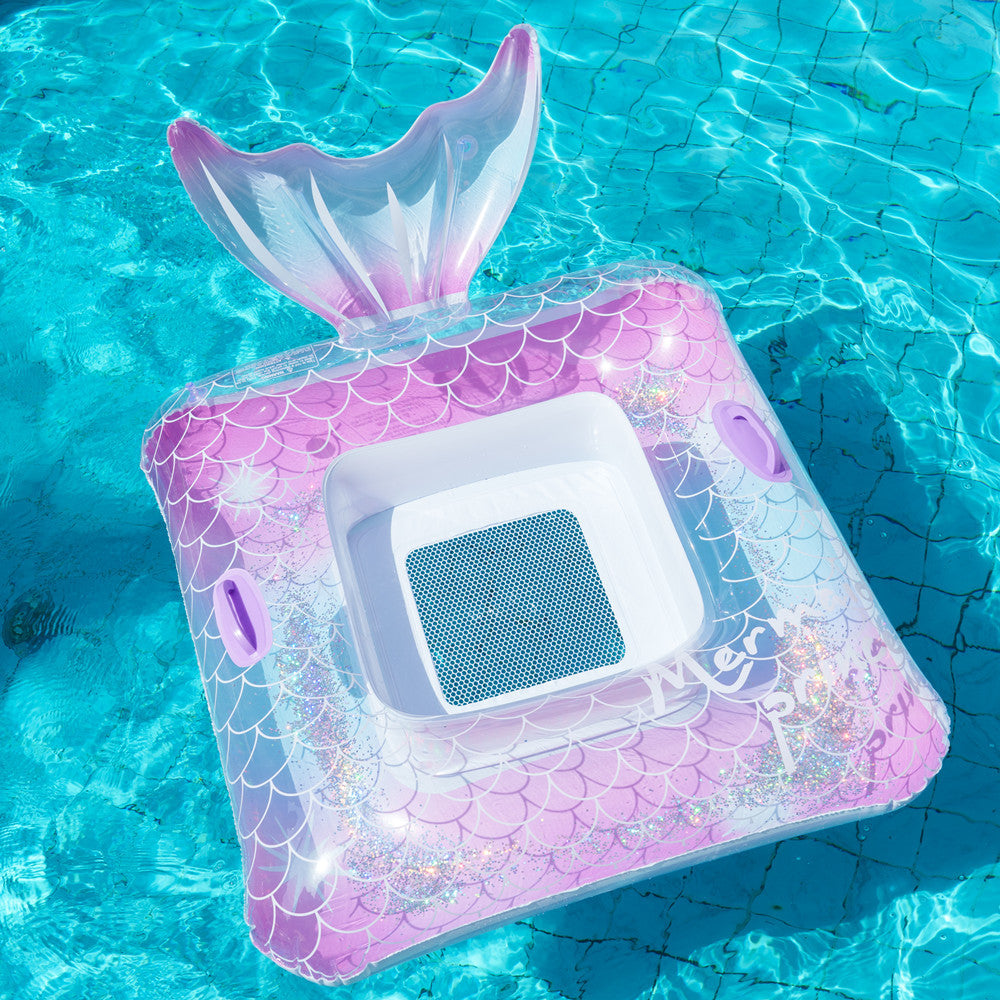 Inflatable Pool Lounger with Sun Canopy Kalsten