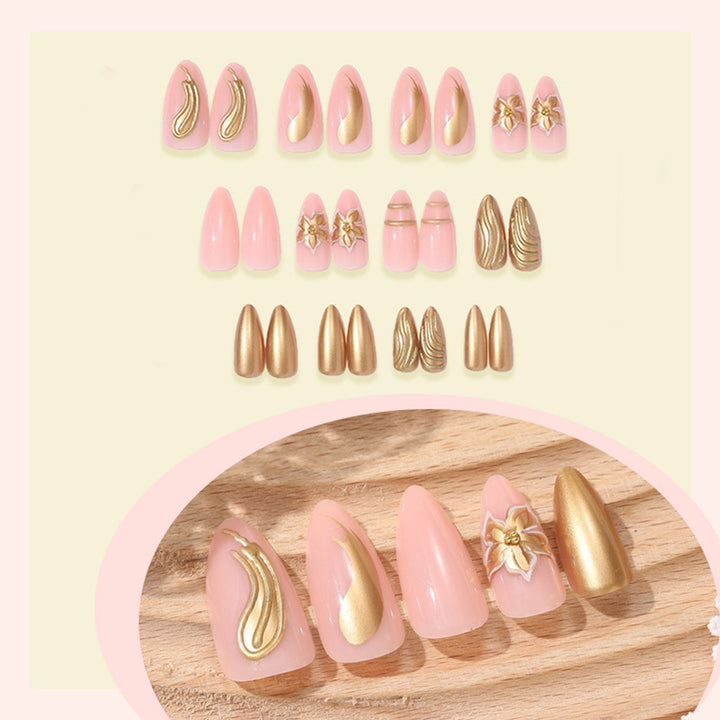 Artistic Premium Metallic Nail Extensions Kalsten