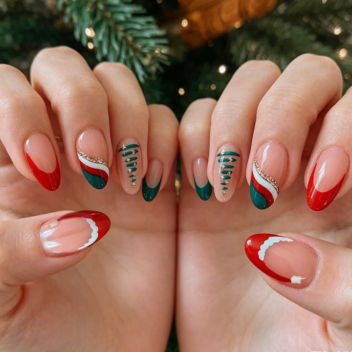Festive Holiday Nail Art Enhancements Kalsten 1789915667